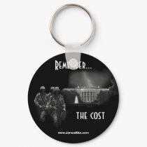 Remember...the cost keychains by serenitystudios Remember...the cost keychains