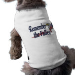 Remember the Fallen with Eagle and Flag pet clothing