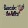 Remember the Fallen with Eagle and Flag
