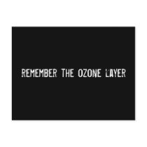 remember the ozone layer postcards