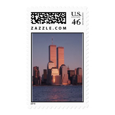 Remember the Twin Towers Postage