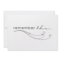 Remember This Save the Date invitations by Bright_Eyes_Designs Remember This Save the Date invitations