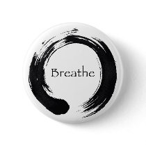 Remember to Breathe! Button