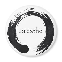 Remember to Breathe! Fridge Magnet