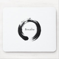 Remember to Breathe! mousepads by livingzen Remember to Breathe! mousepads