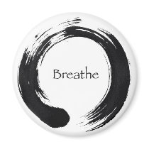 Remember to Breathe! Refrigerator Magnet
