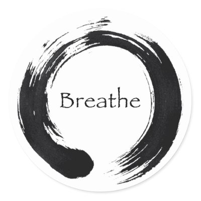 Remember to Breathe! Sticker