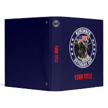 Remember Veterans Day Binders