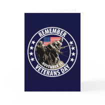 Remember Veterans Day Cards