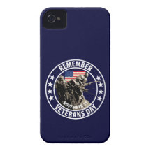 Remember Veterans Day iPhone 4 Covers