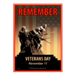 Remember Veterans Day Posters