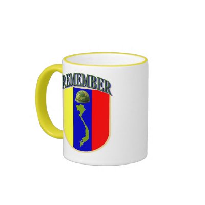 Remember Viet Nam logo Coffee Mug by figstreetstudio