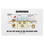 Remember We All Eat Alike At The Cellular Level Personalized Stationery