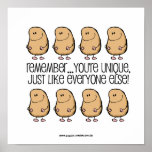 Remember You're Unique posters