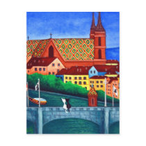Remembering Basel, Switzerland View Post Card postcards