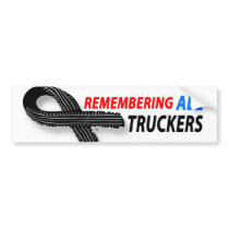 Remembering fallen truckers bumper stickers