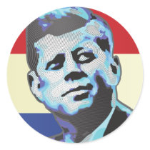 Remembering John F Kennedy Stickers