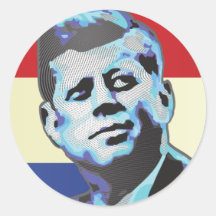 Remembering John F Kennedy Stickers