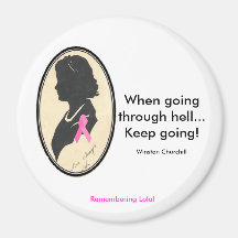 Remembering Lola! Refrigerator Magnet