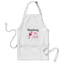 Remembering My Aunt - Breast Cancer Awareness Apron