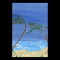Remembering Sunny Times Landscape Art stationery
