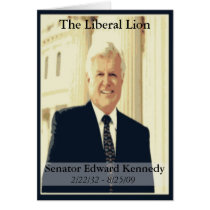 Remembering Ted Kennedy cards