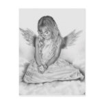 Remembrance angel girl Postcard