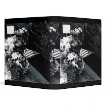 Remembrance At Vietnam Memorial Binder by SjStevenson Remembrance At Vietnam Memorial Binder