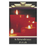 Remembrance Candles & Vines stationery