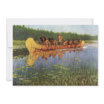 Remington 's Great Explorers invitations