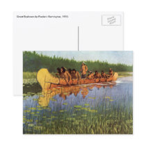 Remington 's Great Explorers postcards