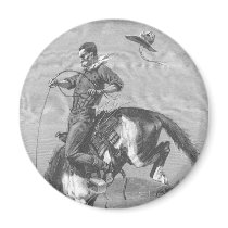 Remington's A Bucking Bronco magnets