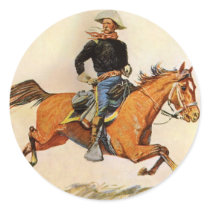 Remington's A Cavalry Officer stickers