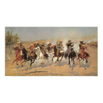 Remington's A Dash For Timber posters