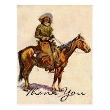 Remington's An Arizona Cowboy Postcard