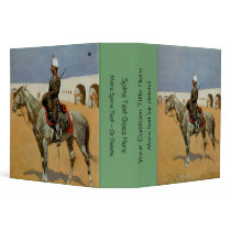 Remington's Cavalryman of the Line, Mexico (1889) binders