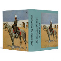 Remington's Cavalryman of the Line, Mexico (1889) binders