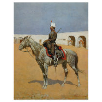 Remington's Cavalryman of the Line, Mexico (1889) flyers by MasterpieceGallery Remington's Cavalryman of the Line, Mexico (1889) flyers