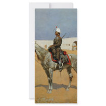 Remington's Cavalryman of the Line, Mexico (1889) rack cards