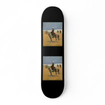 Remington's Cavalryman of the Line, Mexico (1889) Custom Skate Board