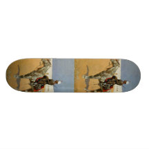 Remington's Cavalryman of the Line, Mexico (1889) Skateboard Deck