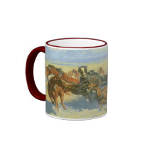 Remington's Downing the Nigh Leader