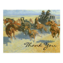 Remington's Downing the Nigh Leader Post Cards