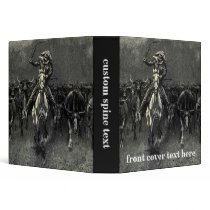 Remington's In A Stampede binders