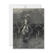 Remington's In A Stampede invitations