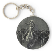 Remington's In A Stampede keychains