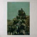 Remington's Old Stagecoach of the Plains (1901) Print