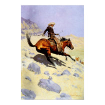 Remington's The Cowboy posters