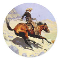 Remington's The Cowboy stickers