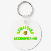REMISSION ACCOMPLISHED KEY CHAINHAPPY FACE keychains